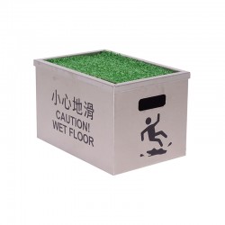 不銹鋼長方形"小心地滑"接水桶(具體價格請咨詢客服)